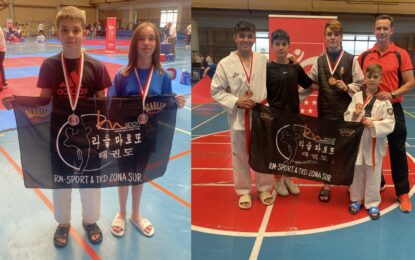Cinco medallas para el CD Taekwondo RM-Sport&TKD Zona Sur en el Campeonato promoción de Madrid