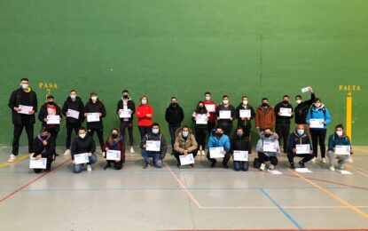 El Programa de Deporte Escolar de Segovia celebró el Curso de Formación contando con la participación de 25 monitores y monitoras