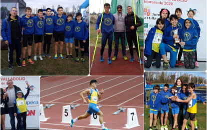 Los atletas del Sporting Segovia sumaron tres medallas autonómicas de Campo a Través