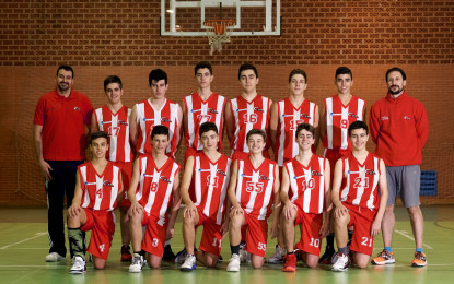 El Club Deportivo Baloncesto Segovia opta al título de liga en categoría cadete masculino