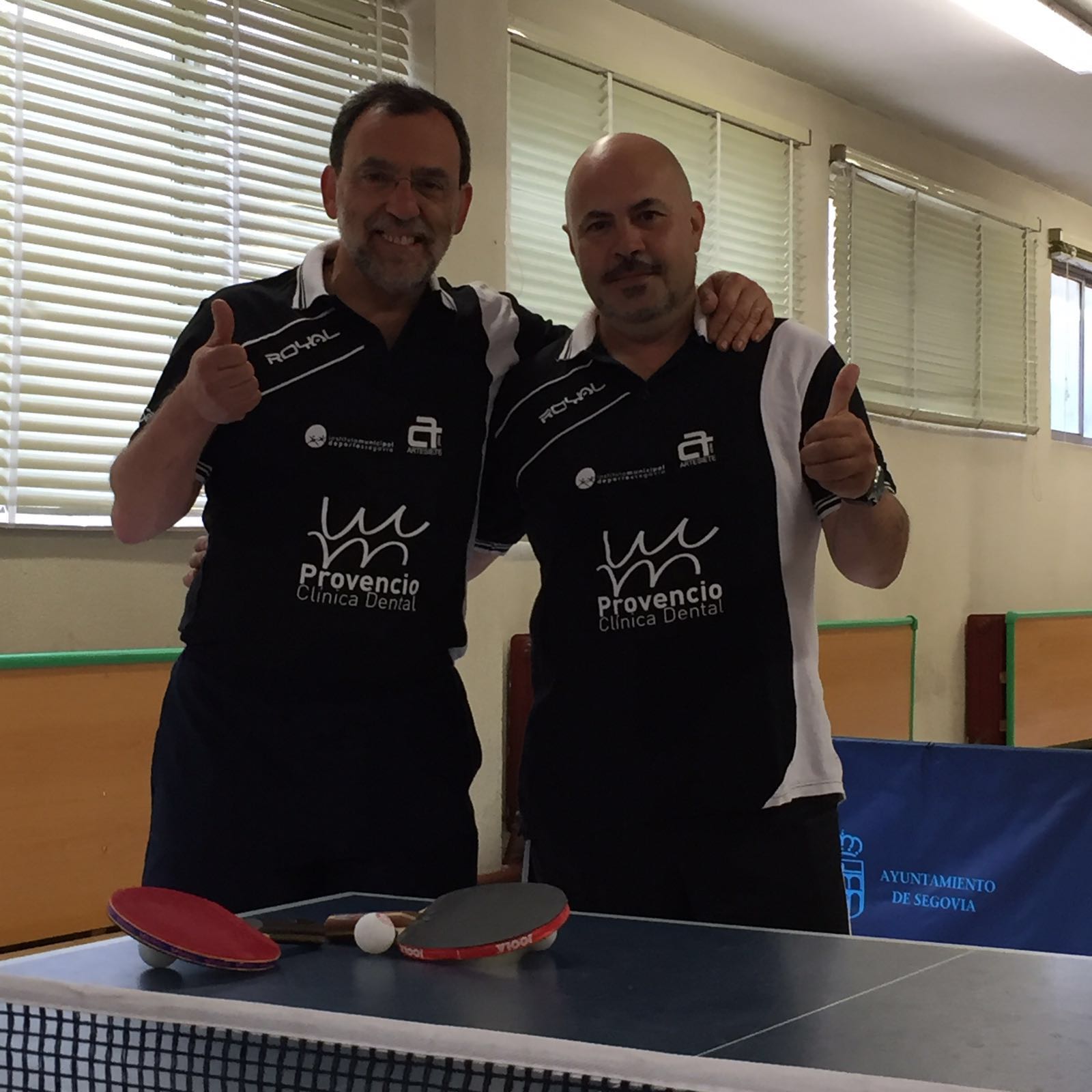 Francisco Gilarranz y Damián Sanz ultiman estos días su preparación de cara a su participación en el Campeonato del Mundo de Veteranos