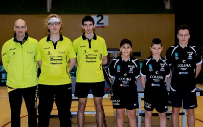 Jornada muy satisfactoria para el CD Seghos de Tenis de Mesa en  Burgos