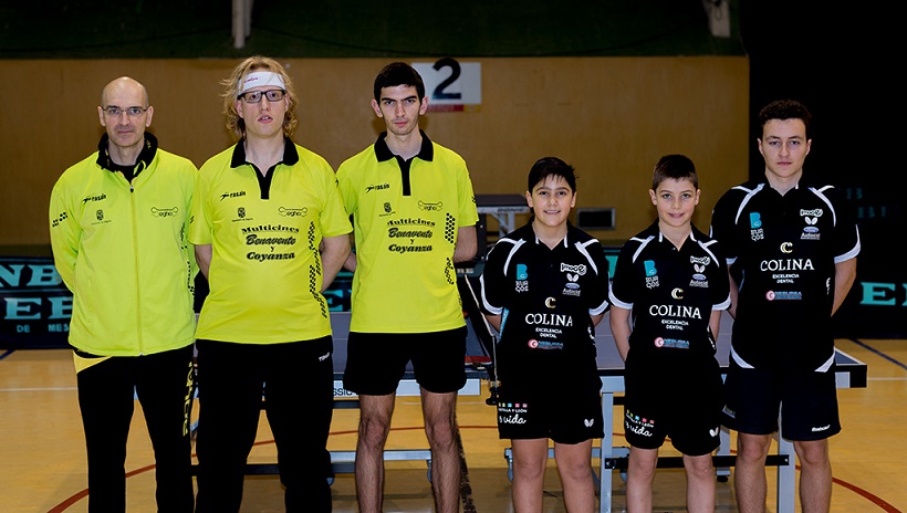 Jornada muy satisfactoria para el CD Seghos de Tenis de Mesa en  Burgos