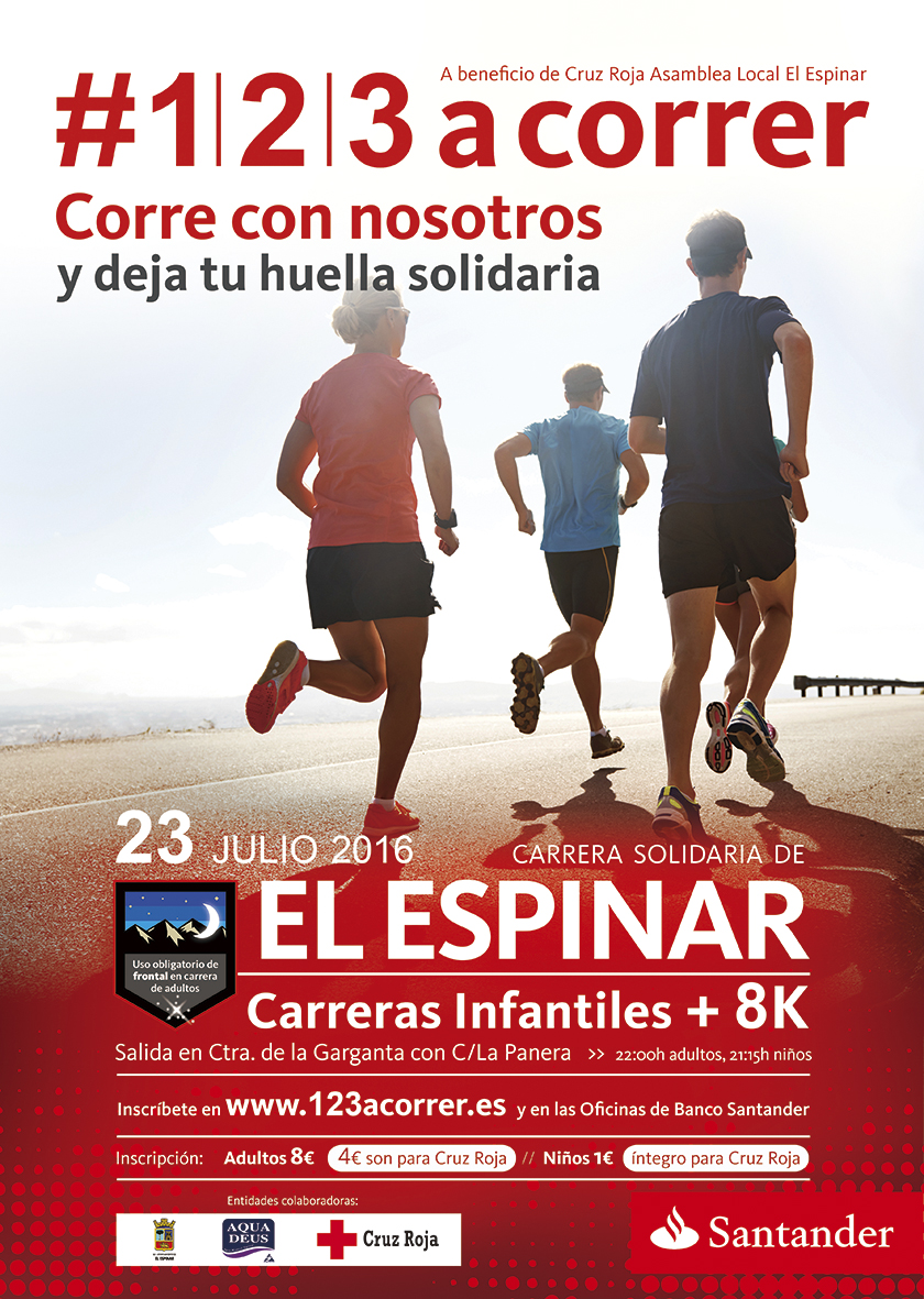 # 1/2/3 a correr: Corre con nosotros y deja tu huella solidaria