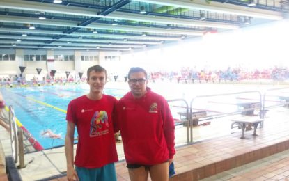 Álvaro de Frutos seleccionado por la Federación Española de Deportes para Sordos para participar en el XII Campeonato Europeo de natación adaptada