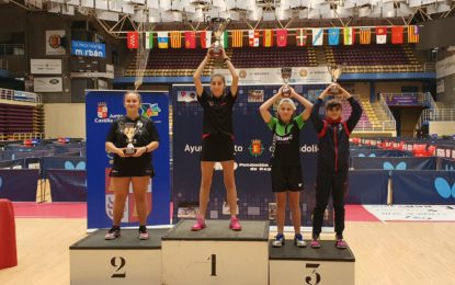 Ángela Rodríguez tercera en el Torneo Estatal 2020 de Tenis de Mesa