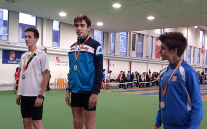 Antonio Tabanera Manzanares, Campeón de Castilla y León en 60 m.v. categoría Juvenil