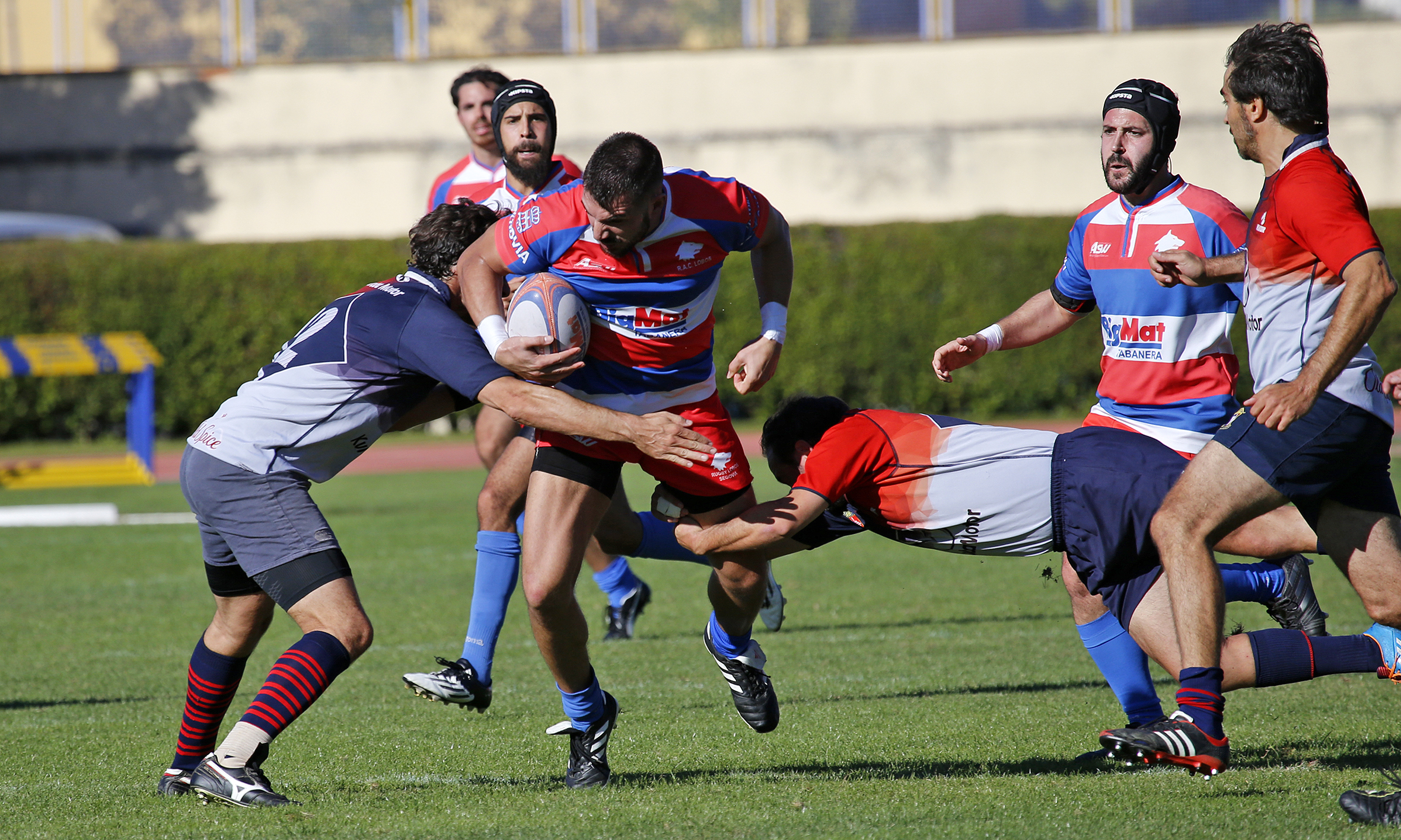 El BigMat Tabanera Lobos se queda a un paso de la victoria contra el Rugby Majadahonda