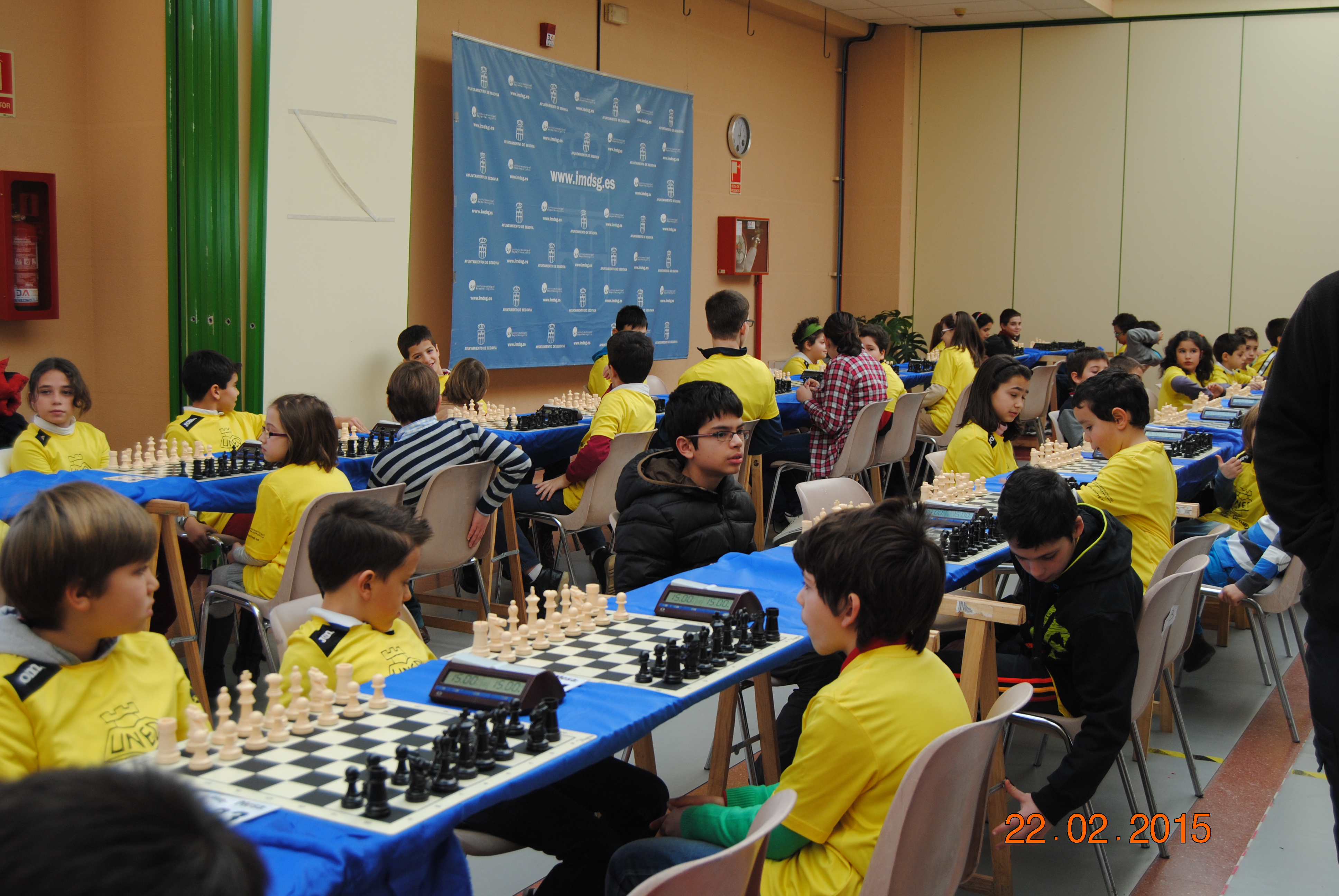 Primera Jornada del Circutio de Ajedrez IMD-UNED
