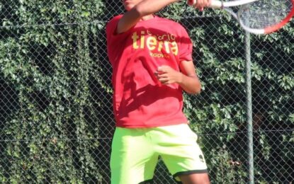 Álvaro Gómez, Valeria de Pablos y Eva Pascual, Subcampeones del XXVII Máster de Castilla y León de Tenis