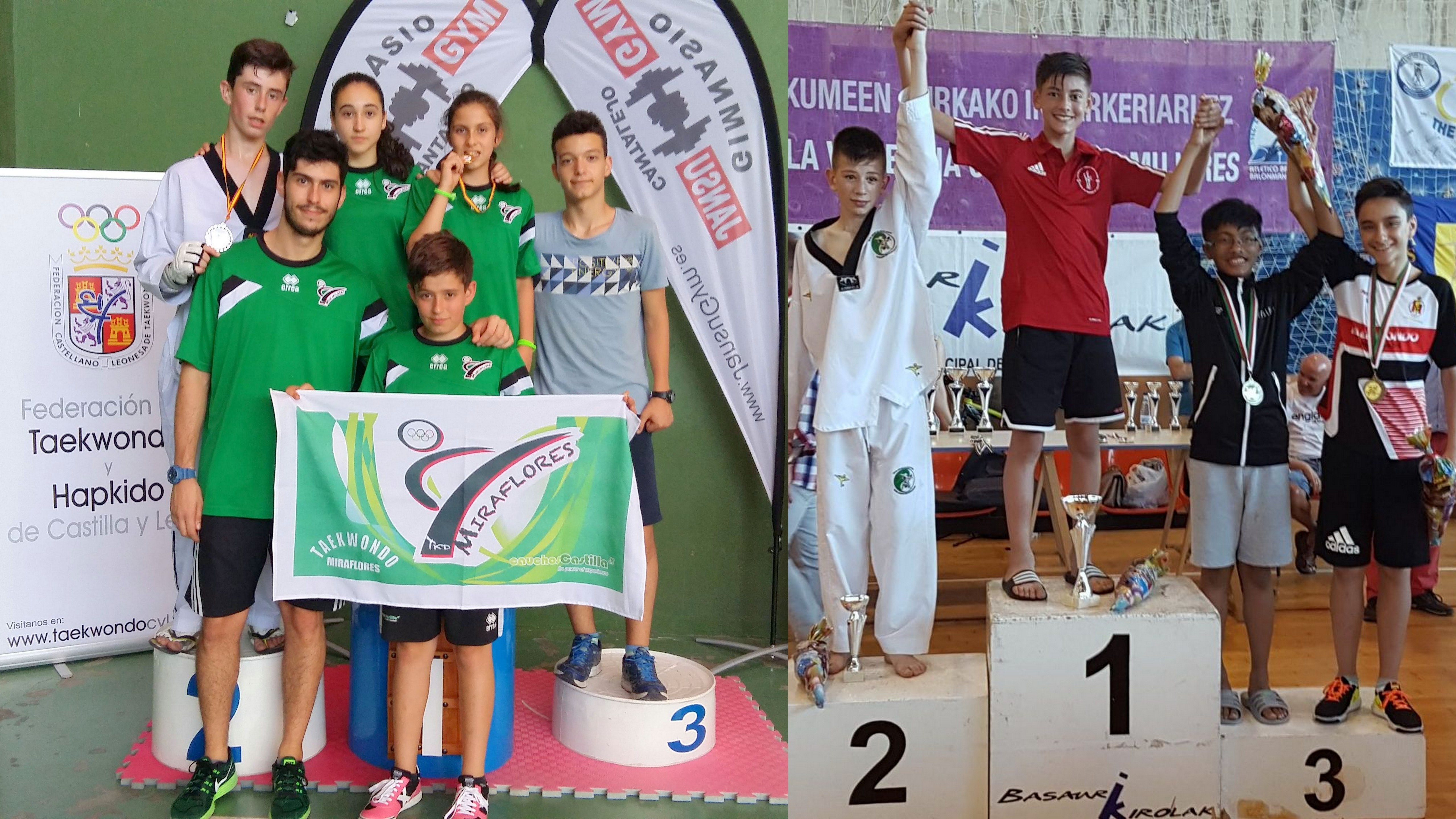 Medallas para el Taekwondo Miraflores-Bekdoosan