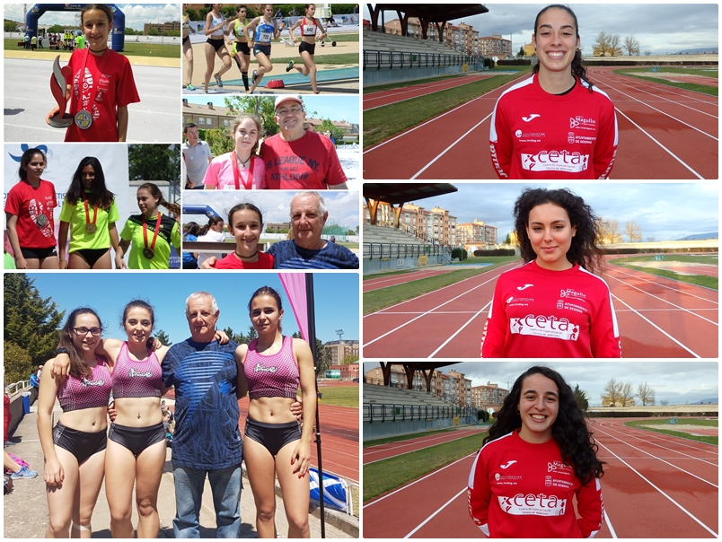 La Atleta del CAS-Ciudad de Segovia, Pilar Moreno López, consigue la mínima para el Nacional Cadete en 1000 m.l.