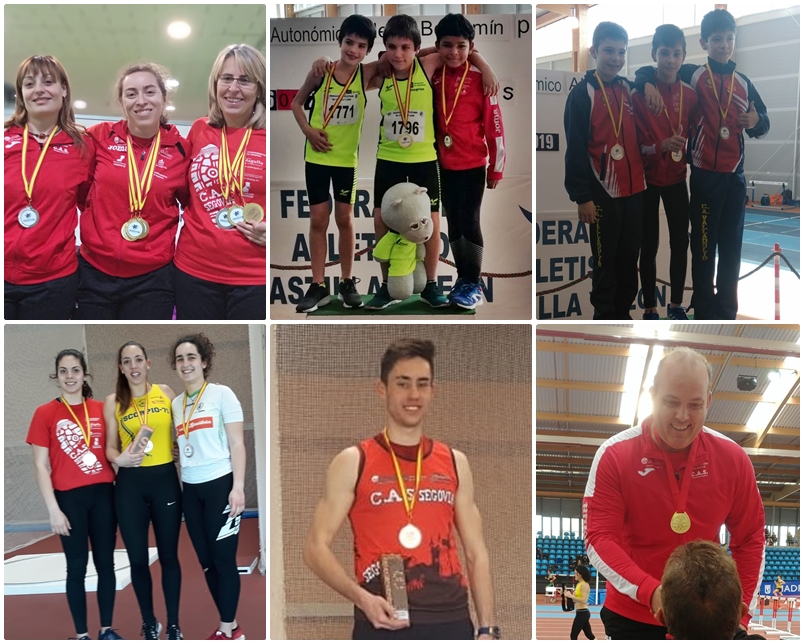 Clubes CAS Ciudad de Segovia, Venta Magullo y CETA : Crónica del Fin de Semana