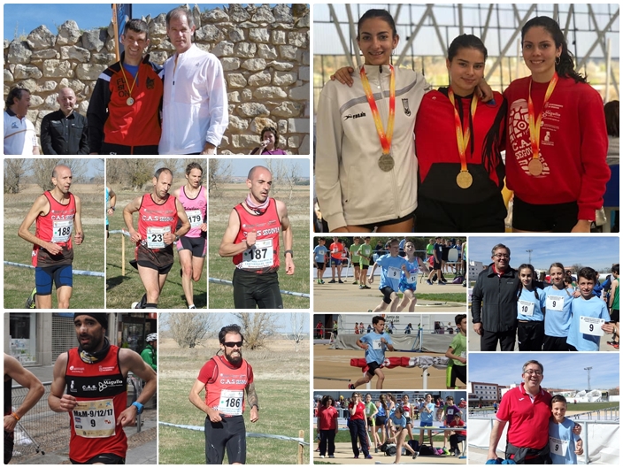 Clubes CAS Ciudad de Segovia, Venta Magullo y CETA : Crónica del Fin de Semana