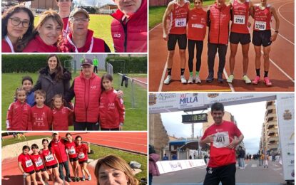 Juventud atlética Segoviana (Venta Magullo) Milla Aranda de Duero 12 de abril de 2025