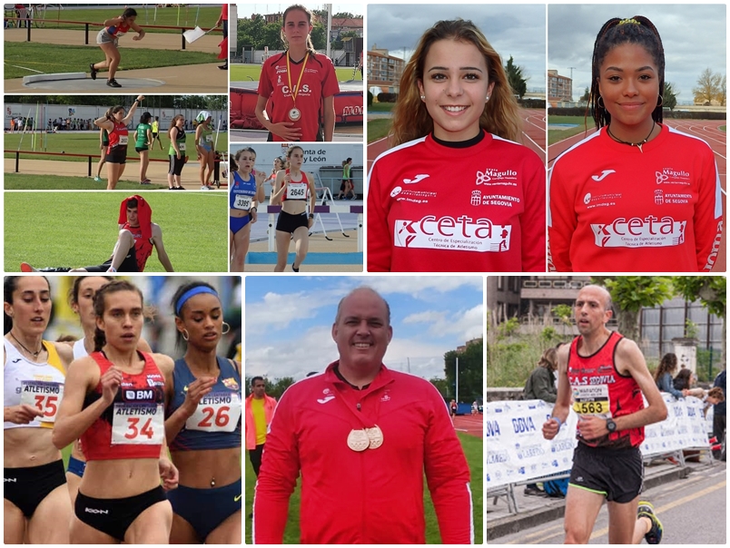 Clubes CAS Ciudad de Segovia, Venta Magullo y CETA : Crónica del Fin de Semana