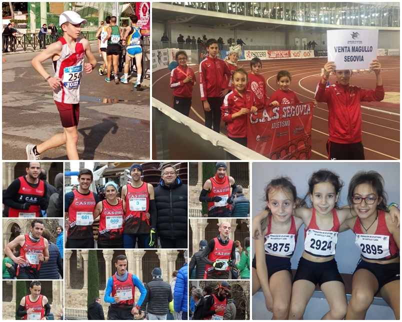 Clubes CAS Ciudad de Segovia, Venta Magullo y CETA : Crónica del Fin de Semana