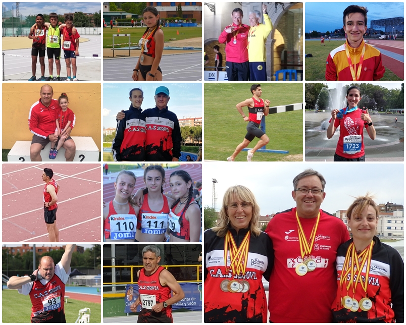 Clubes CAS Ciudad de Segovia, Venta Magullo y CETA: Crónica del Fin de Semana