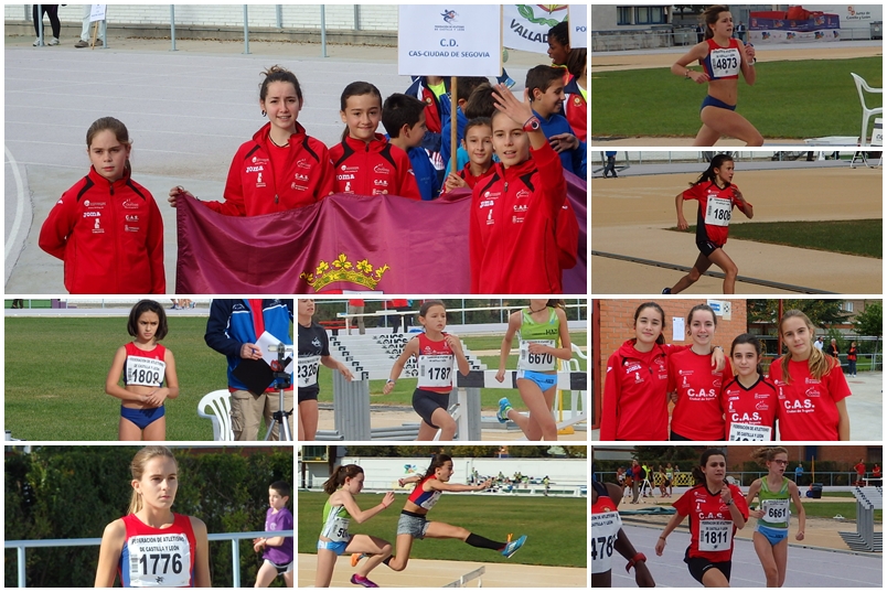 Récord Provincial para la atleta Alevín del CAS-Ciudad de Segovia, Sofía Martín Matesanz, en 60 m. vallas