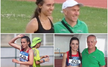 Las Atletas del CAS-Ciudad de Segovia y del CETA consiguen tres puestos de finalista en el Ncional Junior