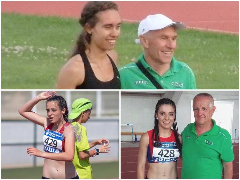 Las Atletas del CAS-Ciudad de Segovia y del CETA consiguen tres puestos de finalista en el Ncional Junior