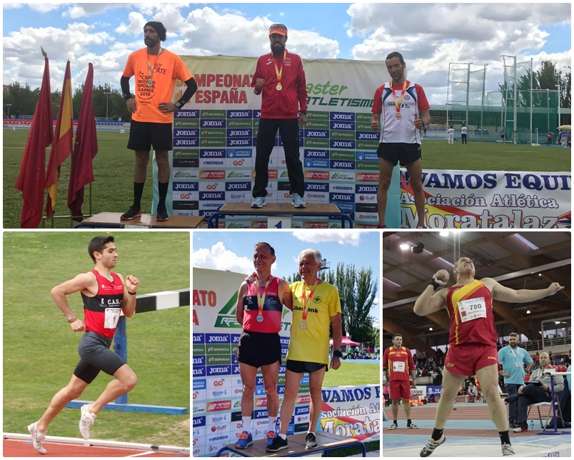 Clubes CAS Ciudad de Segovia, Venta Magullo y CETA : Crónica del Fin de Semana