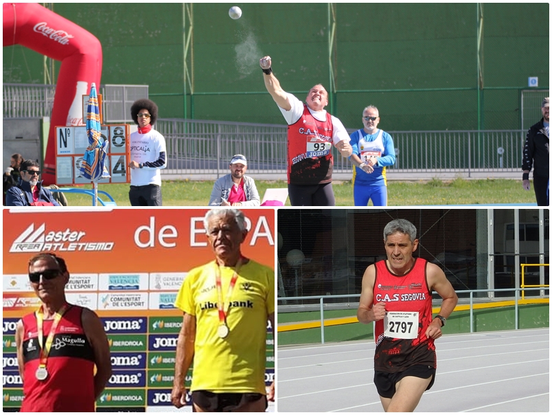 Clubes CAS Ciudad de Segovia, Venta Magullo y CETA: Crónica del Fin de Semana