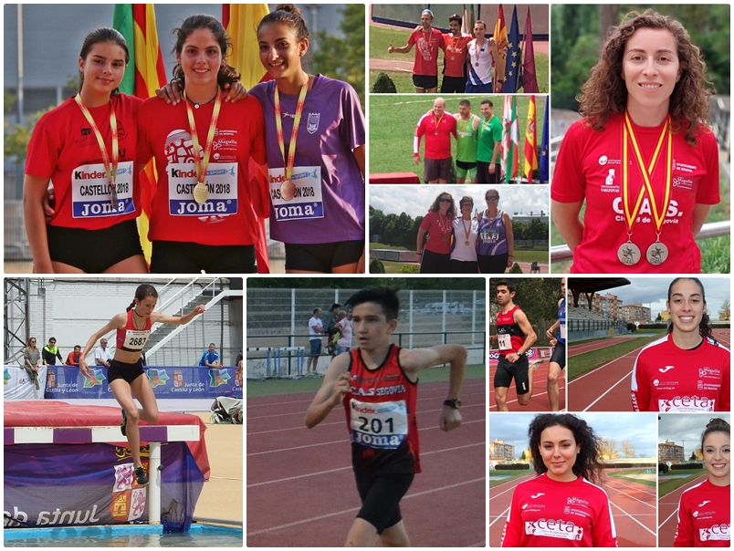 Clubes CAS Ciudad de Segovia, Venta Magullo y CETA : Crónica del Fin de Semana