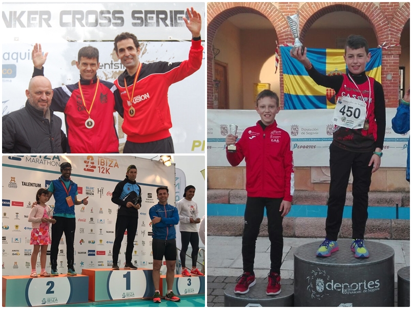 Clubes CAS Ciudad de Segovia, Venta Magullo y CETA : Crónica del Fin de Semana