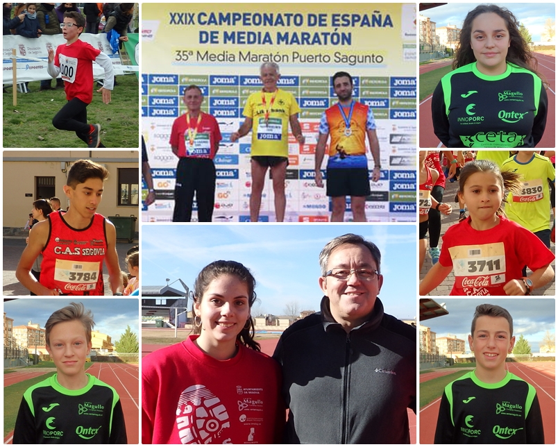 Clubes CAS Ciudad de Segovia, Venta Magullo y CETA: Crónica del Fin de Semana