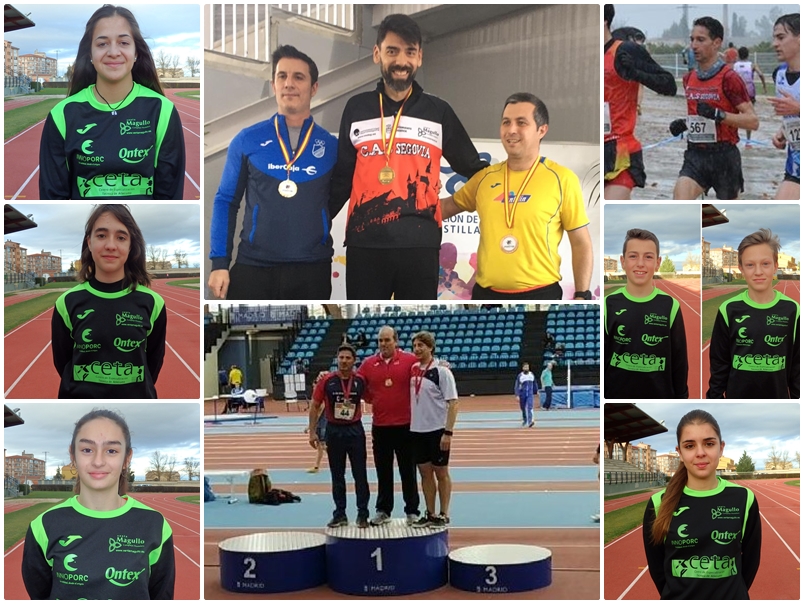 Clubes CAS Ciudad de Segovia, Venta Magullo y CETA: Crónica del Fin de Semana