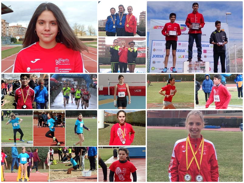 La atleta del CAS-Ciudad de Segovia y del CETA Daniela Gómez Navalón se clasifica séptima de España cadete de lanzamiento de peso