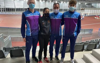 El atleta del CAJ Blume, Alejandro Cobos Martín, bate el récord provincial de 400 ml Sub20 en Pista Cubierta