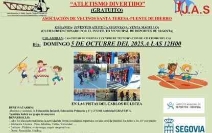 Atletismo Divertido Segovia 5 de octubre de 2025