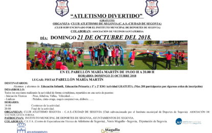 Club de Atletismo Segovia: “Atletismo Divertido”