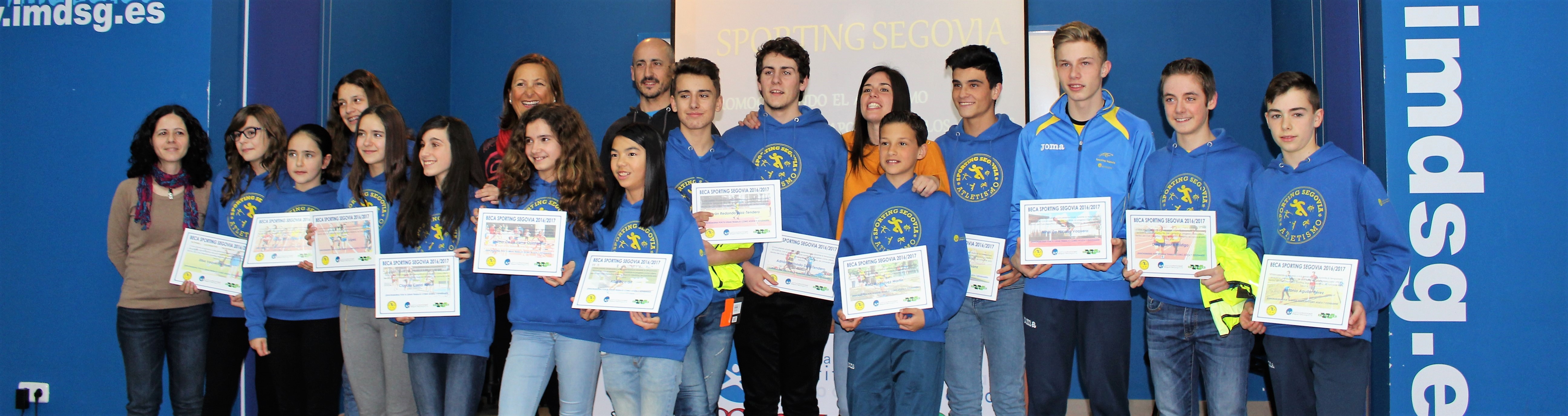 Sporting Segovia: Entrega de las IV Becas Deportivas 2016-2017