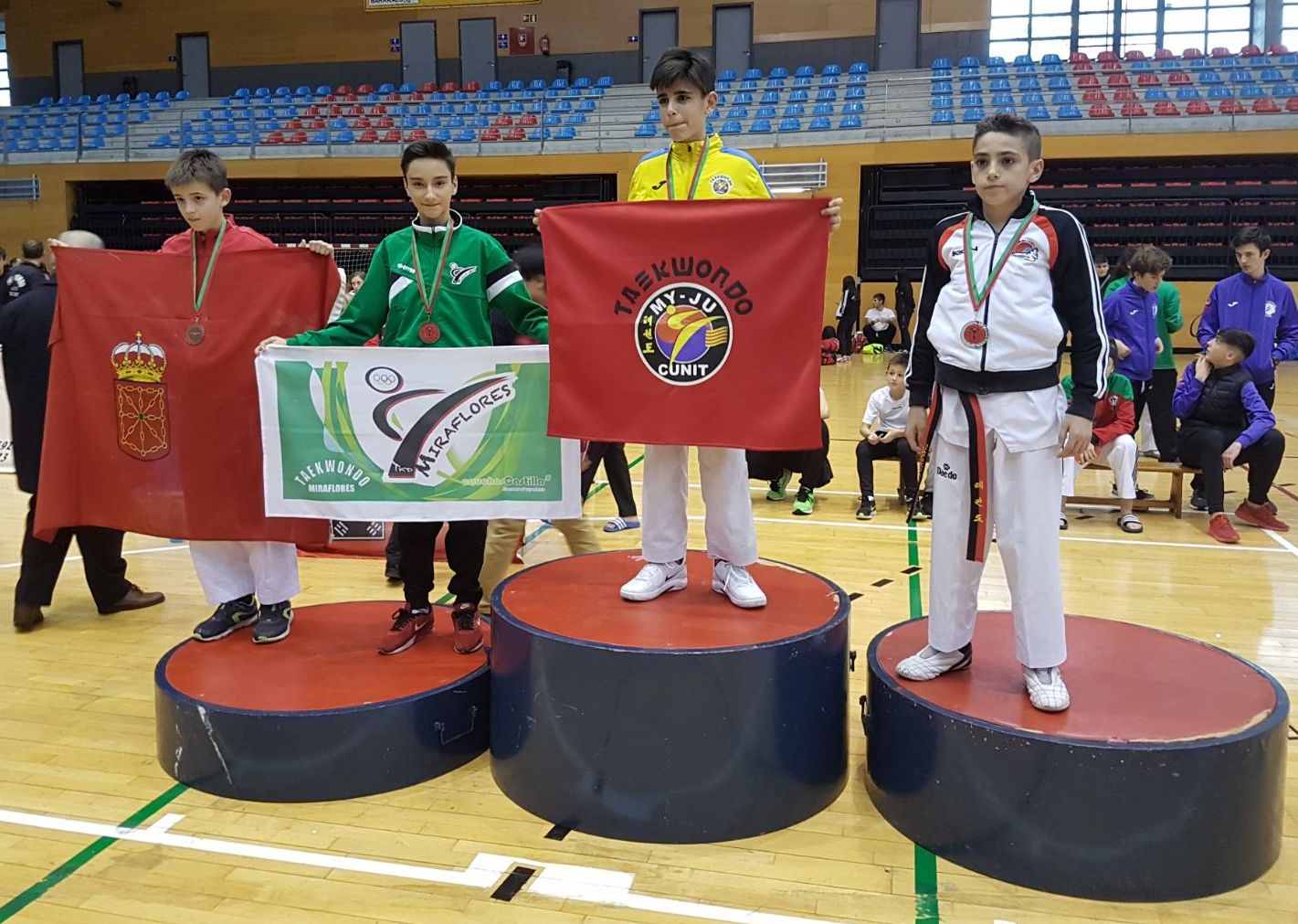 Enrique Herrero bronce en el Open de Taekwondo Ciudad de Barakaldo