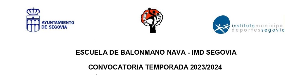 Escuela de Balonmano Nav – IMD Segovia 2023/2024