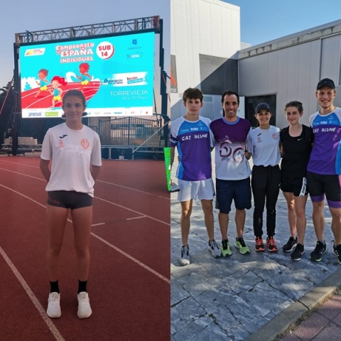 La atleta del Vélox atletismo, Laura Mayo Migueláñez, acude al Campeonato de España Sub-14