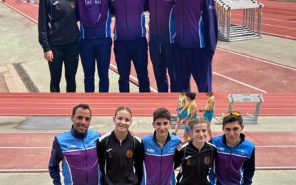 Los atletas del C.A.J Blume y del Velox Atletismo inician la temporada al aire libre en el control provincial de Salamanca
