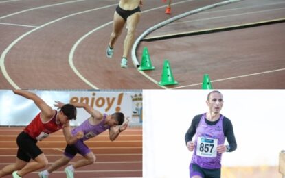 La atleta del Velox Atletismo Eva Marqués Nicolás se impone en los 400 m.l. de Control Autonómico Absoluto en Pista Cubierta