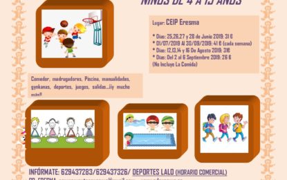 C.D. Eresma: Campamento Urbanos 2019