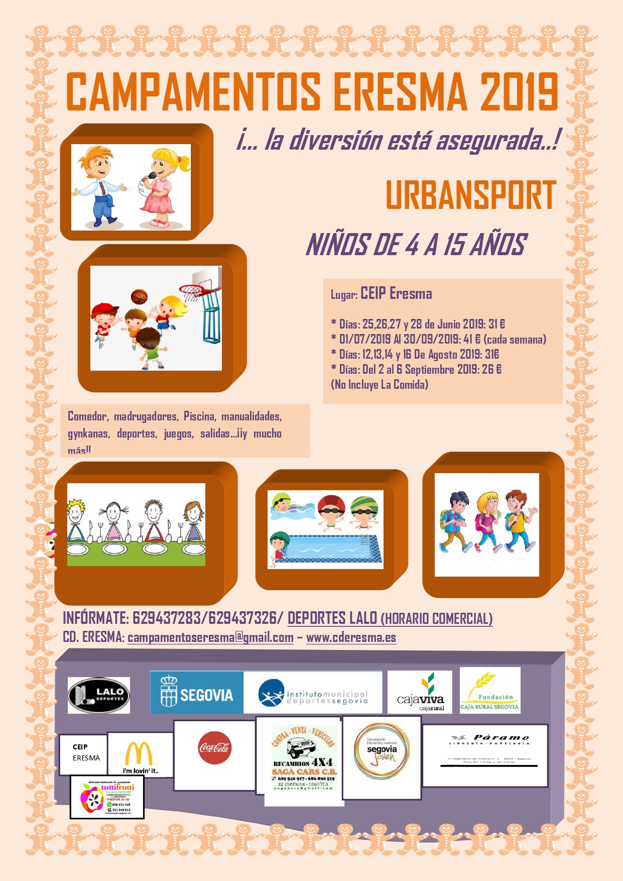 C.D. Eresma: Campamento Urbanos 2019