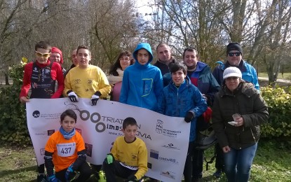 Jairo Mateo del Triatlón IMD Segovia se impone en el Duatlón de Cuéllar