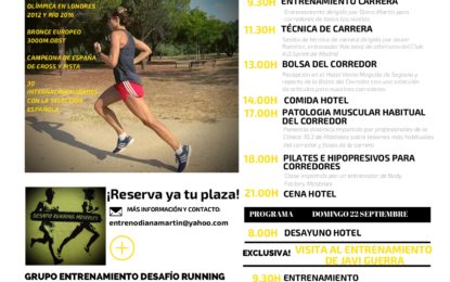 El Campus Running “Diana Martín” llega a Segovia