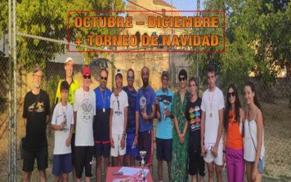 Club Escuela de Tenis Madrona: II Ránking de otoño 2022