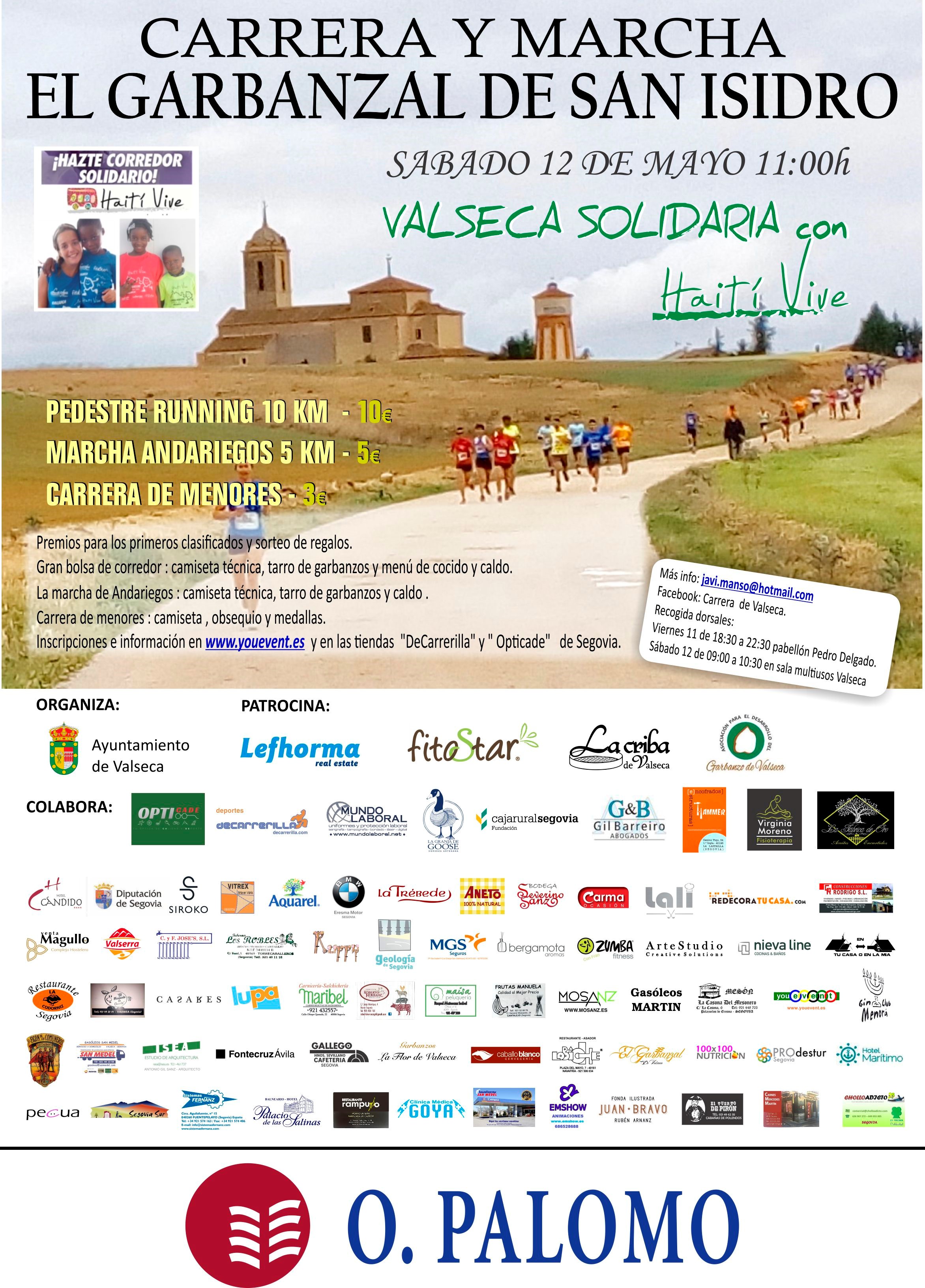 Carrera y Marcha “El Garbanzal de San Isidro”