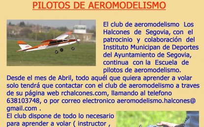 VIII Curso de Pilotos organizado por el Club de Aeromodelismo “Los Halcones”