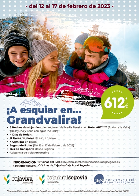 ¡A esquiar en… Grandvalira!