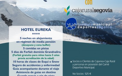 El IMD y la Fundación Caja Rural lanzan la Campaña de Esquí Alpino 2016